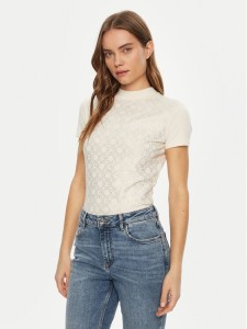 Guess T-Shirt W5RI15 J1314 Biały Regular Fit