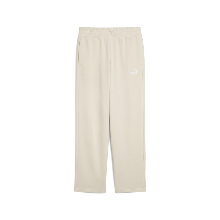 Damskie spodnie z prostymi nogawkami i małym logo No. 1 ESS Comfort PUMA