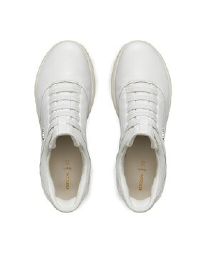 Geox Sneakersy D Nebula 2.0 Plus D568EA 08514 C1000 Biały