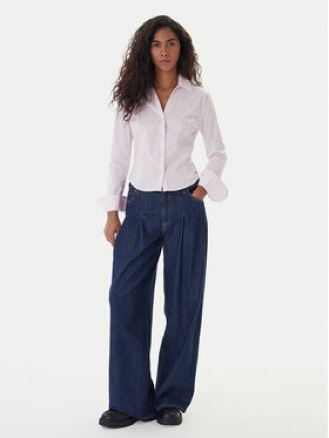 Tommy Jeans Koszula Baby DW0DW22604 Różowy Slim Fit