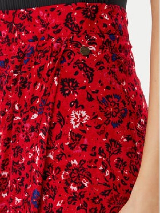 Pepe Jeans Spódnica midi Clau PL901199 Czerwony Slim Fit