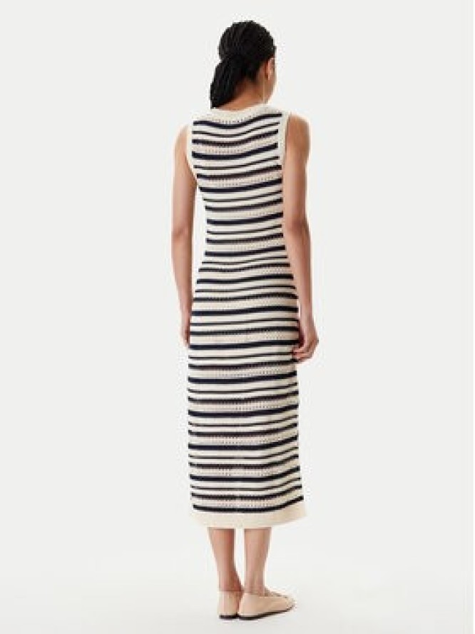 Tommy Hilfiger Sukienka dzianinowa WW0WW45649 Beżowy Slim Fit