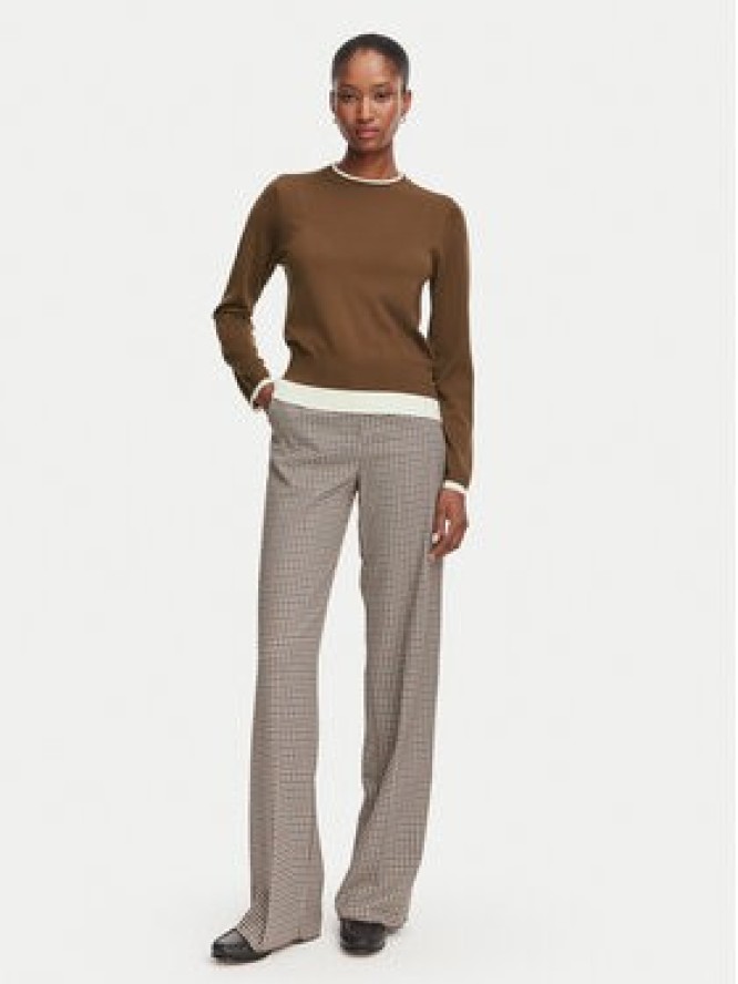 Marella Sweter Prugna 2625366181 Brązowy Regular Fit