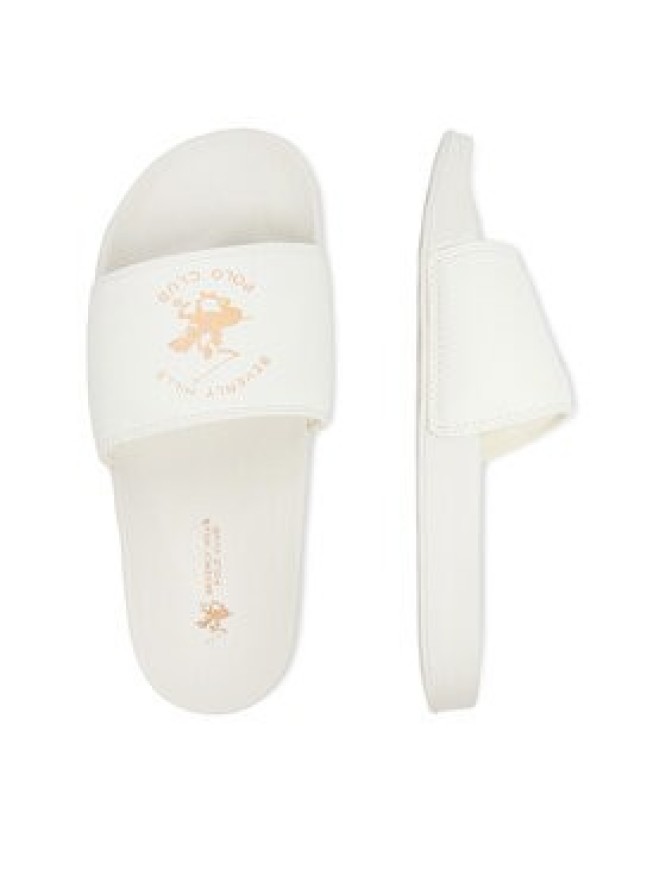 Beverly Hills Polo Club Klapki CEO-WP-CA23332C Biały