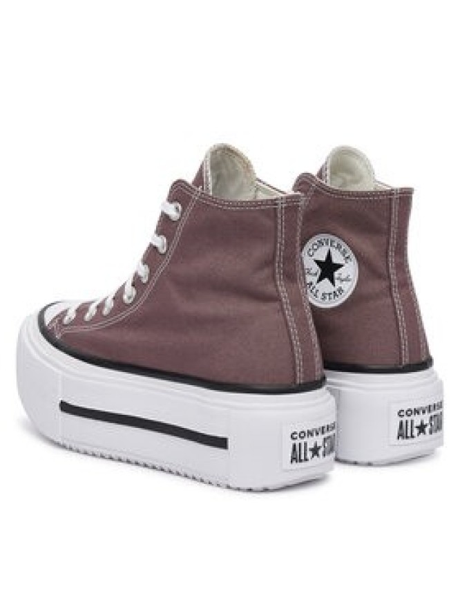 Converse Trampki Chuck Taylor All Star Lift Double Stack A20560C Brązowy