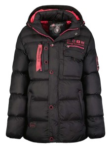 Geographical Norway Kurtka pikowana "Citernier" w kolorze czarnym rozmiar: L