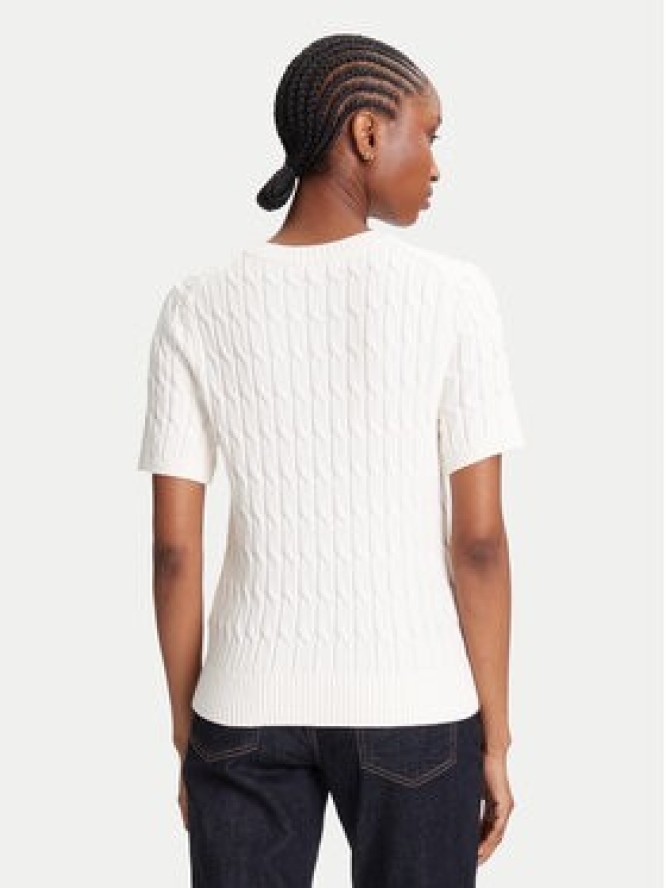 Tommy Hilfiger Sweter WW0WW45656 Écru Regular Fit