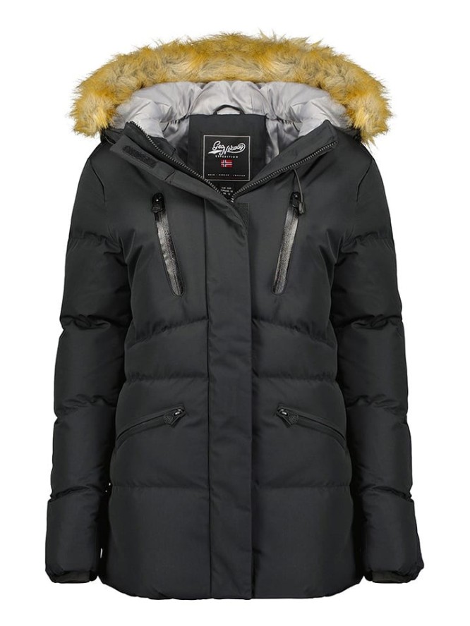Geographical Norway Kurtka zimowa "Crown" w kolorze czarnym rozmiar: S