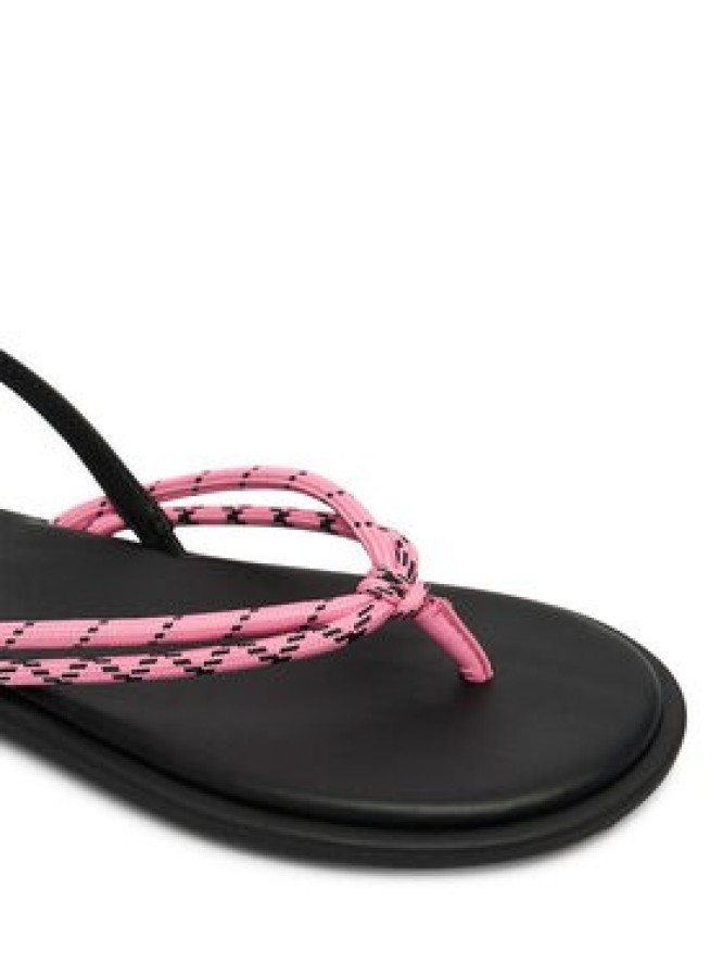 Tommy Jeans Sandały Tjw Casual Rope Sandal EN0EN02951 Różowy