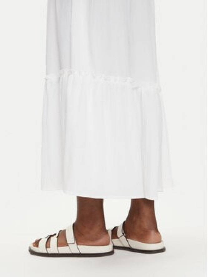 Iconique Sukienka letnia IC25-009 Biały Regular Fit