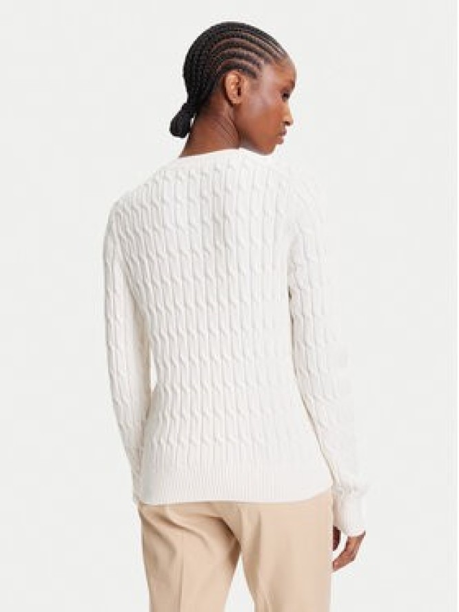 Tommy Hilfiger Kardigan WW0WW46514 Écru Regular Fit