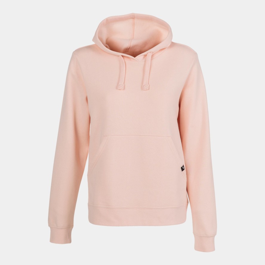 Damska bluza z kapturem Joma Montana, jasny róż, M