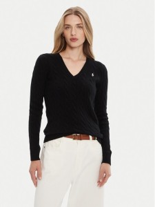 Polo Ralph Lauren Sweter 211971866005 Czarny Slim Fit