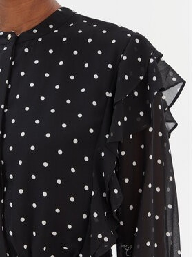 JOOP! Sukienka codzienna Dot 30100092 Czarny Regular Fit