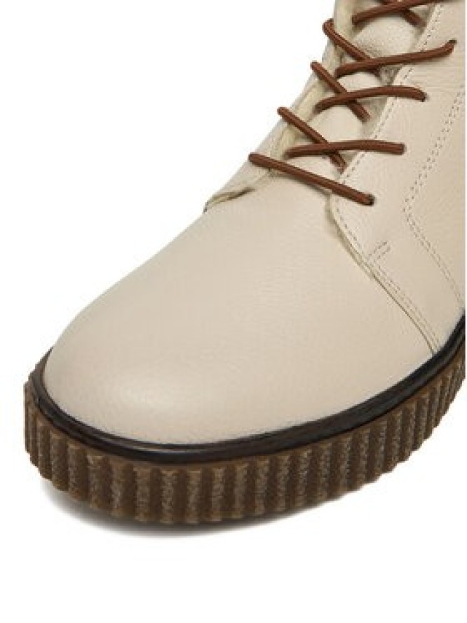 Rieker Trzewiki Y4303-80 Écru