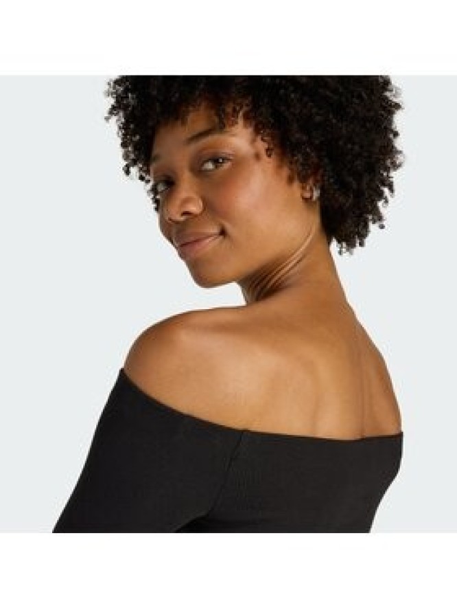 adidas Bluzka Essentials KE3150 Czarny Slim Fit