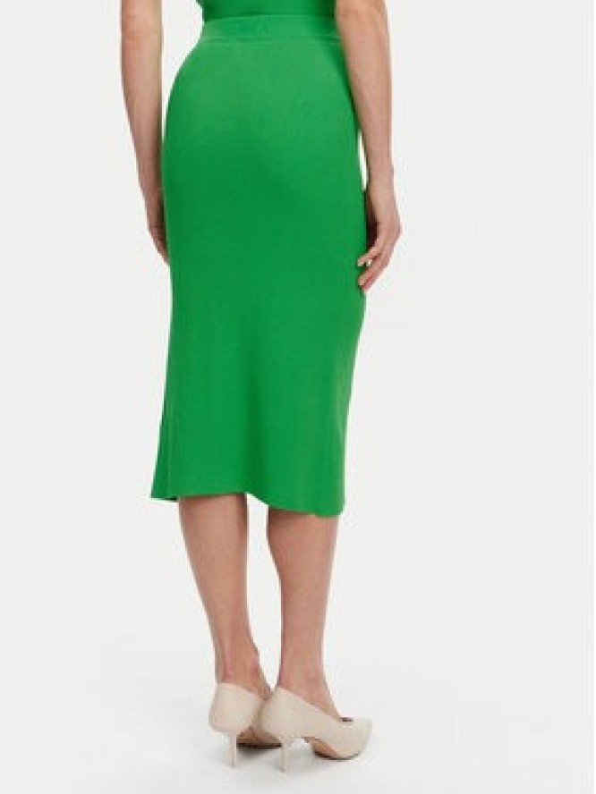 Silvian Heach Spódnica midi GPP25210LO Zielony Regular Fit