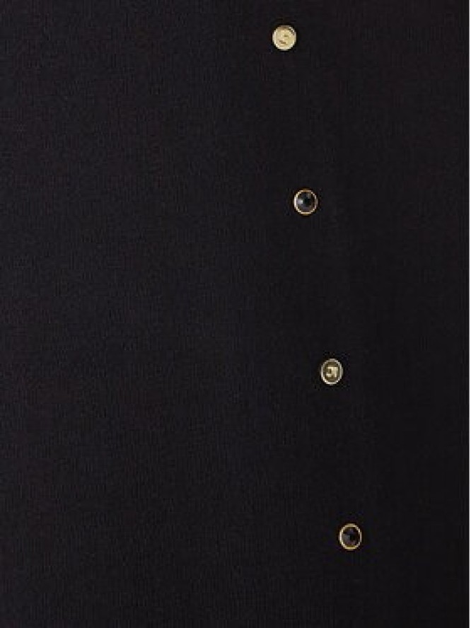 LOLA CASADEMUNT Spodnie materiałowe LF2514002 Czarny Regular Fit