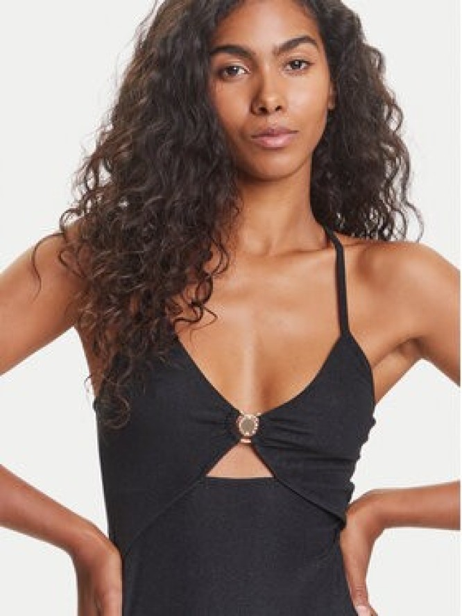 Emporio Armani Sukienka letnia EW000595 AF12206 FC043 Czarny Slim Fit