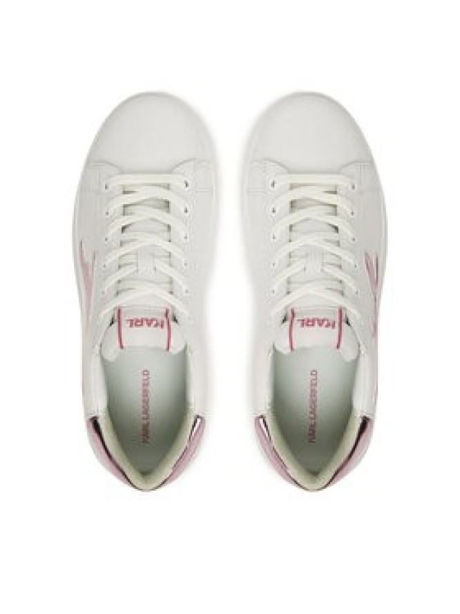KARL LAGERFELD Sneakersy Kapri KL62511A Biały
