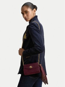 LAUREN RALPH LAUREN Torebka 432P18554002 Bordowy