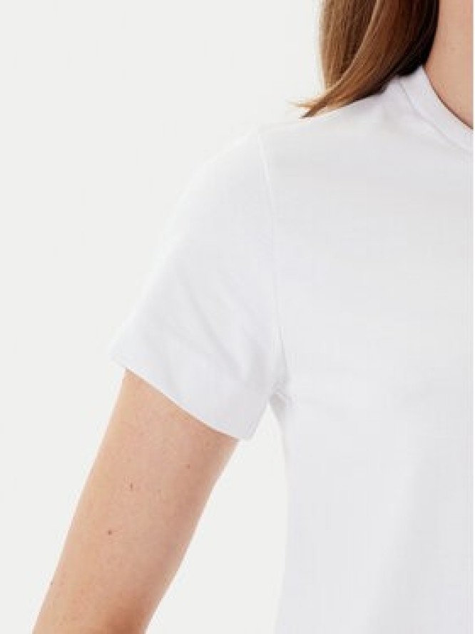 PINKO T-Shirt Bussolotto 100355 A2RD Biały Regular Fit