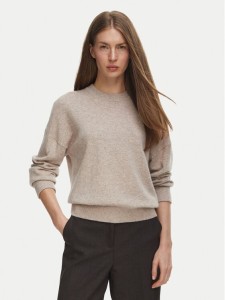 Tommy Hilfiger Sweter WW0WW51459 Beżowy Regular Fit