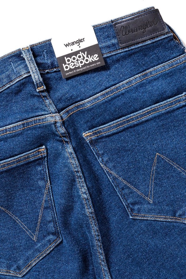 WRANGLER HIGH RISE SKINNY BLUE NOISE W27HFS047 112128073