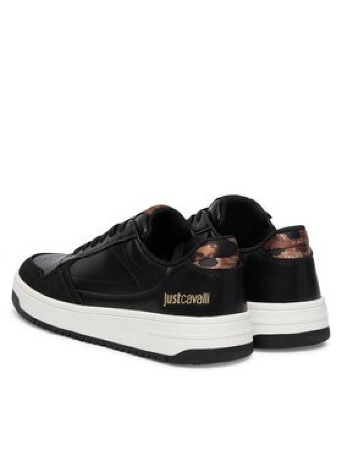 Just Cavalli Sneakersy 80RA3SM3 ZPC06 Czarny