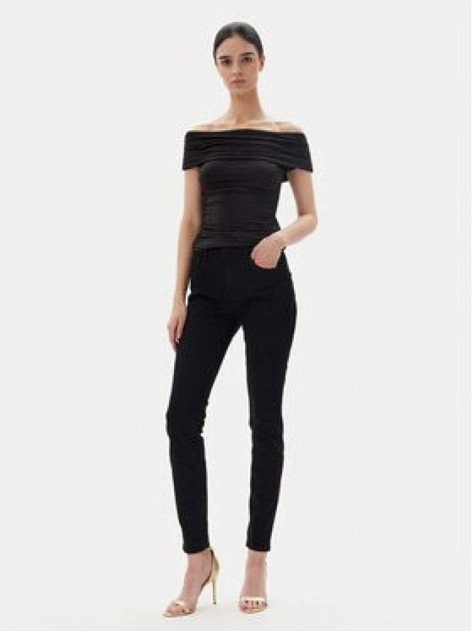 Guess Jeansy W4BA34 D4PZ1 Czarny Skinny Fit