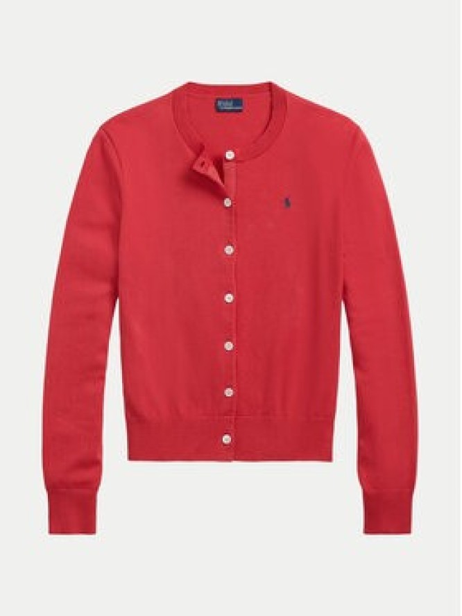 Polo Ralph Lauren Kardigan 211891672024 Czerwony Regular Fit
