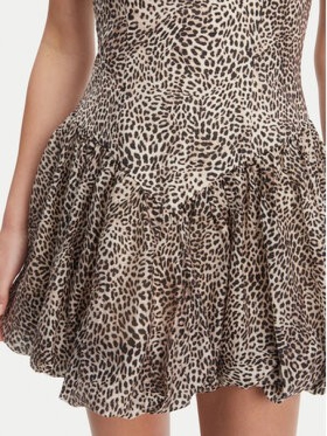 Bardot Sukienka koktajlowa 59794DB1 Brązowy Regular Fit