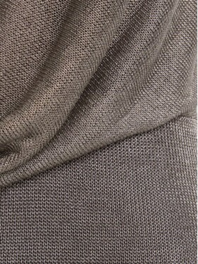 Bardot Sukienka koktajlowa Nola Lurex Cowl 59814DB1 Srebrny Regular Fit