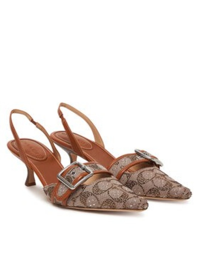 Coach Czółenka CCV94 Brązowy