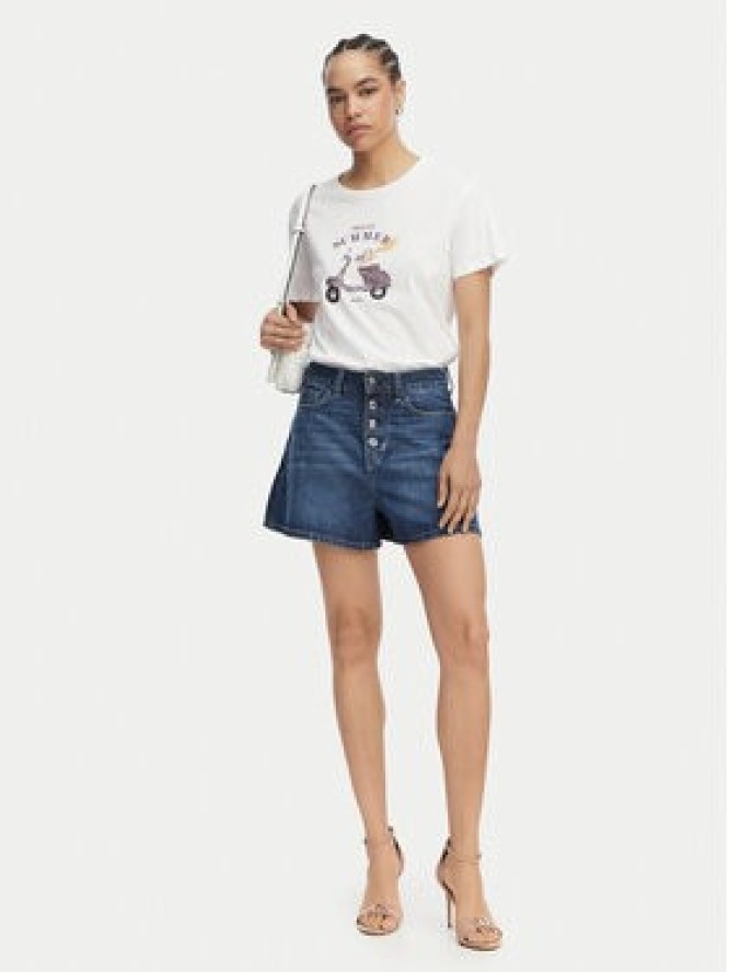 Liu Jo Szorty jeansowe UA6169 DS079 Niebieski Regular Fit