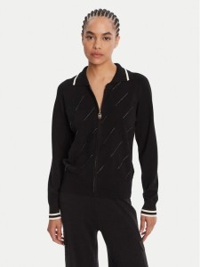 Liu Jo Sport Kardigan TF5032 MS63L Czarny Regular Fit