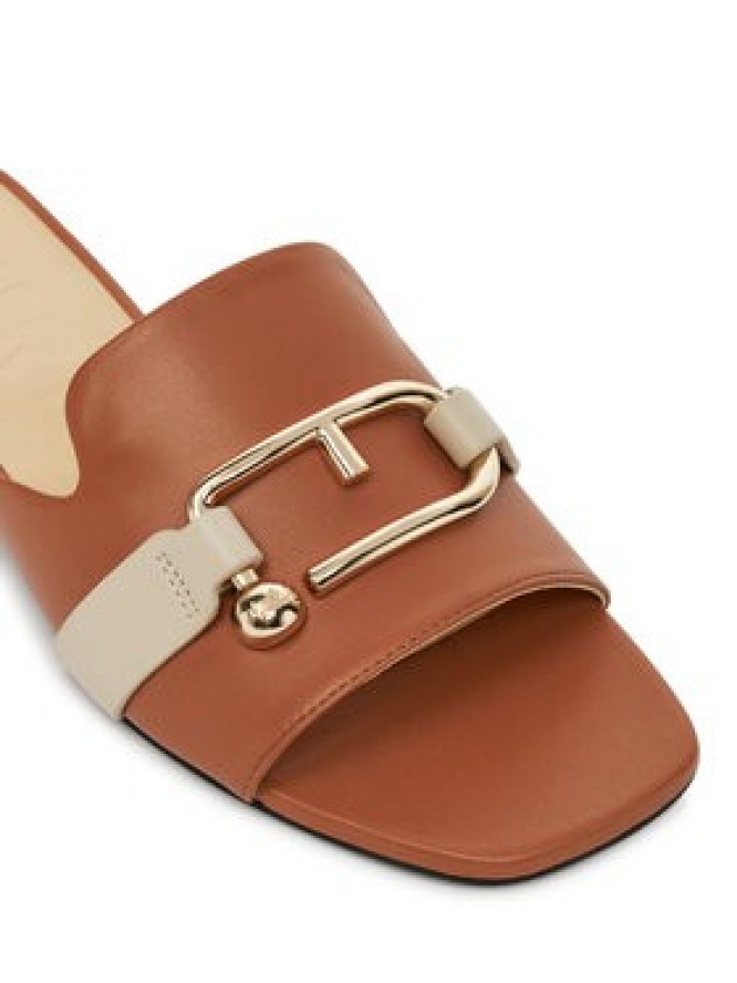 Furla Klapki Nuvola YJ36FNU NCO000 3543S Brązowy