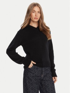 HUGO Sweter Solanu 50545092 Czarny Regular Fit