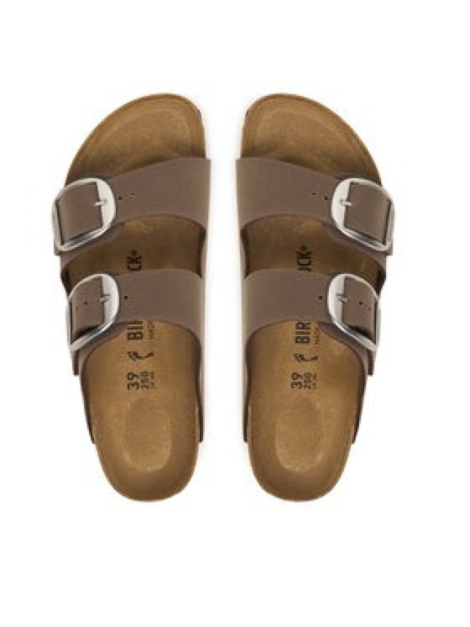 Birkenstock Klapki Arizona Big Buckle Hex 1032081 Brązowy