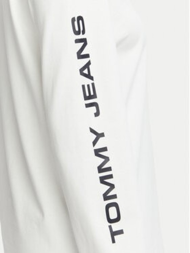 Tommy Jeans Bluzka DW0DW23807 Biały Relaxed Fit