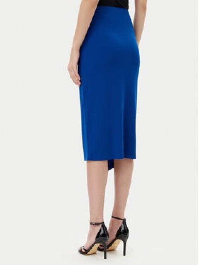 Rinascimento Spódnica midi CFC0123489003 Niebieski Regular Fit
