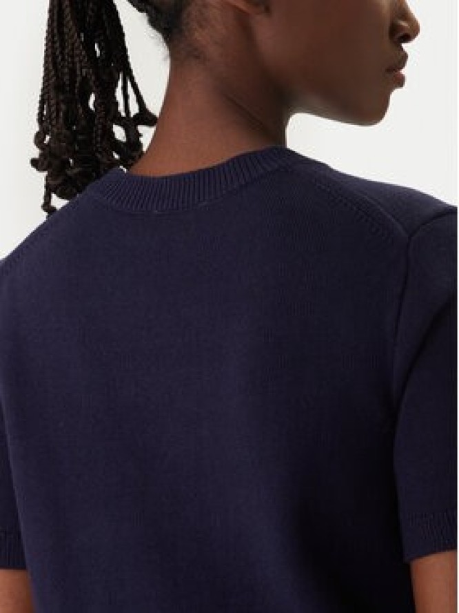 Calvin Klein Jeans Sweter LV047F356G Fioletowy Regular Fit