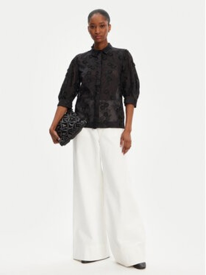 Munthe Koszula Pust 252101725225 Czarny Regular Fit