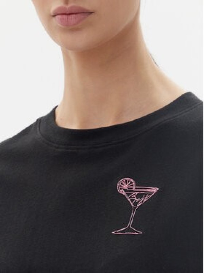 BOSS T-Shirt C_Eboyfriend_4 50540441 Czarny Oversize