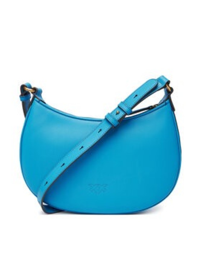 PINKO Torebka Half Moon Mini Fl Al 25-26 PLTT 102790 A0F1 Niebieski