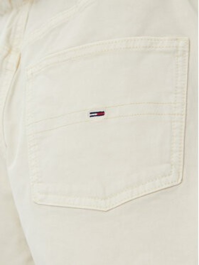 Tommy Jeans Szorty materiałowe DW0DW21656 Beżowy Regular Fit