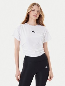 adidas T-Shirt Power JX1194 Biały Regular Fit