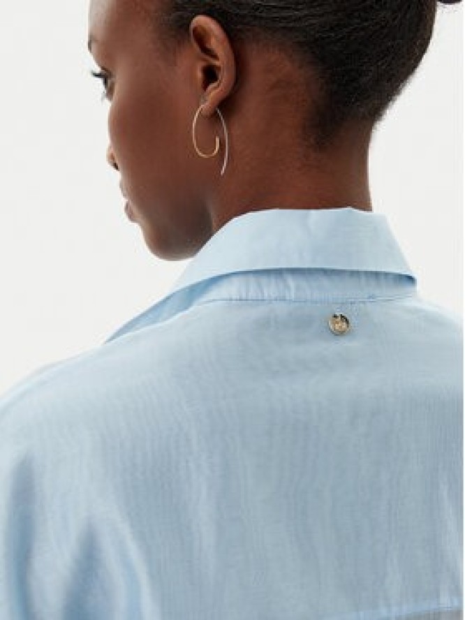 Rinascimento Koszula CFC0123656003 Błękitny Relaxed Fit