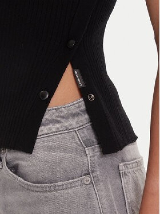 Miss Sixty Golf 6S1RJ37100 Czarny Slim Fit