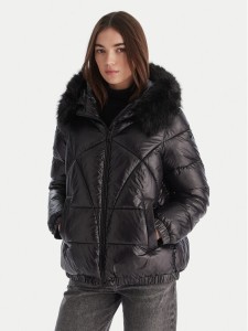 Geox Kurtka zimowa Backsie W5628S T3121 F9000 Czarny Oversize